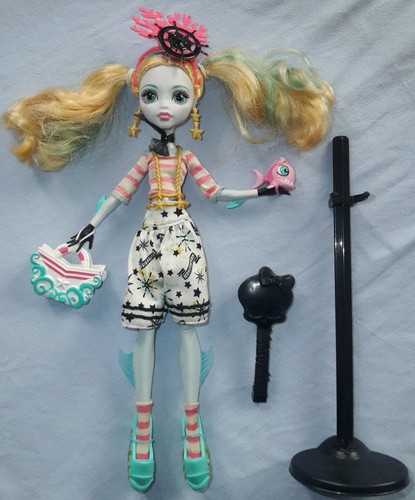 Monster high puppe - monster, lagoona