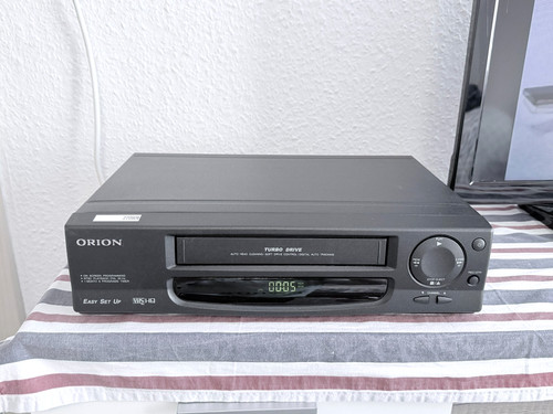 Vhs vcr orion 516 - orion, turbo