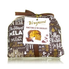 Vergani Panettone Tre Cioccolati - italienischer Kuchen mit 3 Schokoladen 750g