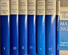 Marx/ Engels - Ausgewählte Werke in sechs Bänden + komplett + Registerband