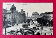 AK DRESDEN 1909 Postplatz mit