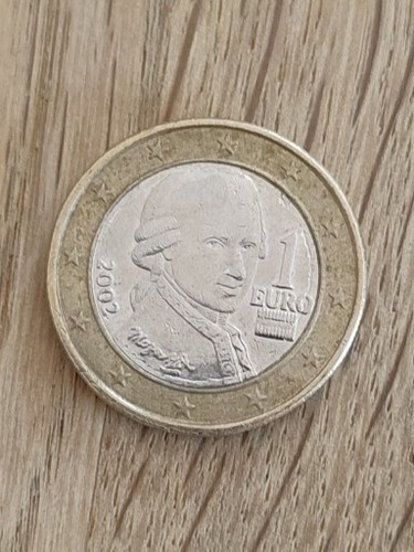 Euro münze mozart 2002 - euro,