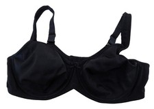 Damen Bügel BH Gr. 90C schwarz, Queentex