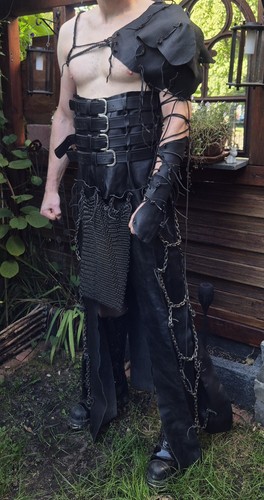 Leder outfit fetisch mad - -, /