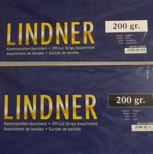 LINDNER Klemmstreifen Klemmtaschen 1 Wahl Kiloware 200g Klar oder Schwarz