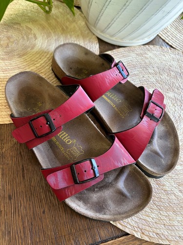 Red birkinstock papillio - birkinstock,
