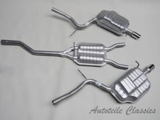 IMASAF Auspuff SET NEU für Audi A4 1.8 T quattro B6 B7 BJ 00-08 MSD+2xEndtopf