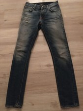 NUDIE Sidegrinder Selvage Jeans THIN FINN in Größe 28/32, sehr rar, selvedge