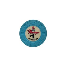Flamingo poker chip - $1,