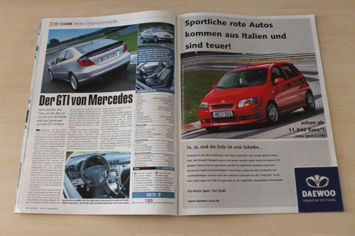Auto bild 2003 - mercedes, c