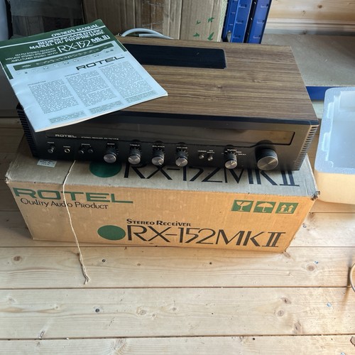Rotel 152 mk2 stereo - rx-152,