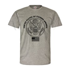 United states of Amerika USA Murica Fun Adler Fahne Army T Shirt #26883