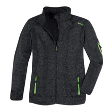 Brigg Strickoptik Fleecejacke