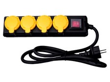 4-fach Steckdosenleiste