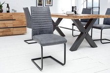 Industrial Freischwinger Stuhl