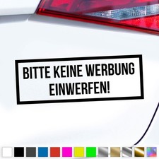 Bitte keine werbung - bitte,