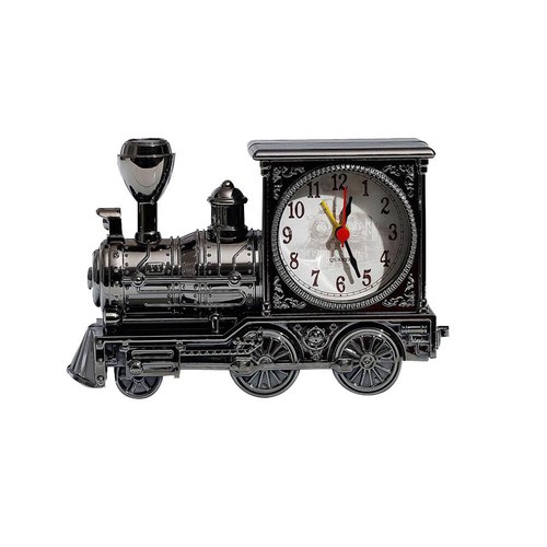 Kreative uhr eisenbahn - uhr, im