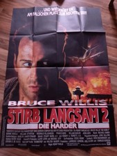 Filmposter * Kinoplakat * A0 * Stirb langsam 2 * EA 1990 * Bruce Willis