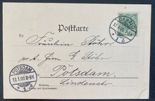 1900 Danzig Germany RPPC
