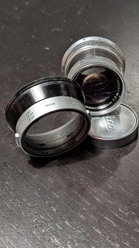 Leica summicron 50mm - 50mm, f/2