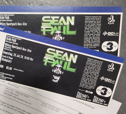 Sean paul ulm 26 - paul, 25.7.26