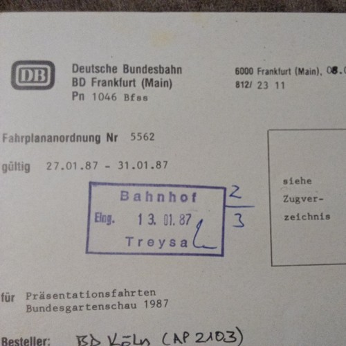 Deutsche bundesbahn - deutsche,