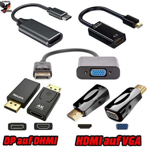 Displayport mini auf - mini, hdmi