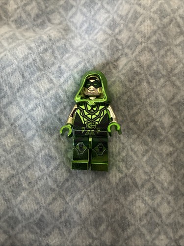 Lego chrome green arrow - arrow, hood