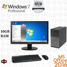 Fast Dell Desktop Computer PC