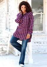 NEU - KangaROOS - GR. 42 - Tunika Bluse pink-braun sportlich lässig bequem