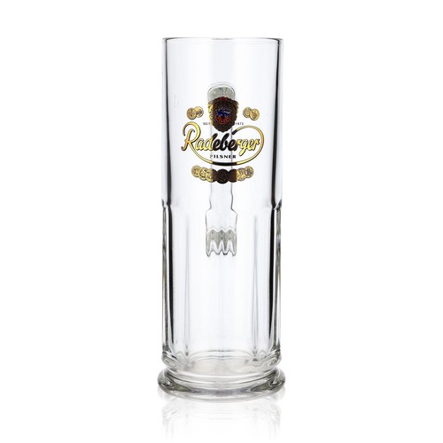 Radeberger bier glas 5l - bier,