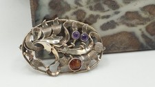 Brosche Silber 935 Jugendstil
