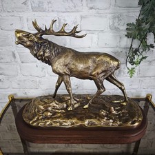 P.J. Mene Elch Hirsch Bronze