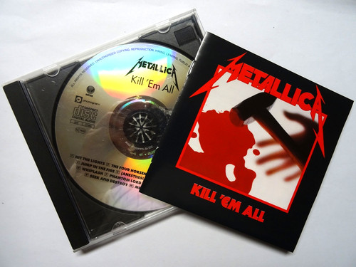 Metallica kill all cd - all,