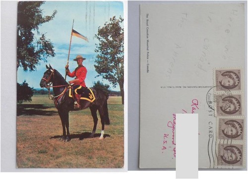 Postkarte kanada rcmp m p - postkarte, r.c.m.p