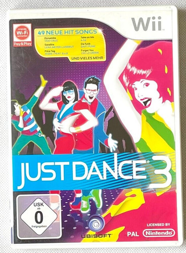 Just dance nintendo wii - 3, (nintendo