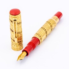 Omas Jerusalem 3000 Füllfederhalter 18K BB massiv Gold 750 Limitiert 20x/500