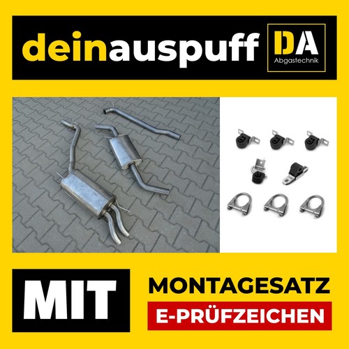 Edelstahl auspuffanlage für - edelstahl,