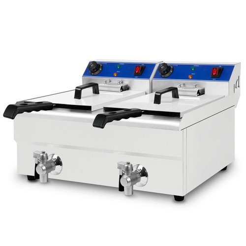 Doppel fritteuse 2x10l - doppel,