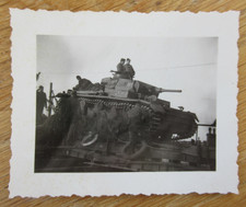 Altes Foto deutscher Panzer