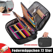 Federtasche Federmäppchen Federmappe Schüleretui Bleistift Bag Große Kapazität~