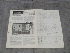 Schaltplan service manual für - service,