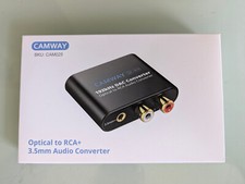 DA Wandler, CAMWAY 192Khz DAC Digital Zu Analog Wandler Audio Konverter, SPDIF O