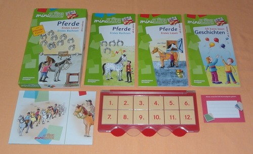 Mini lük set pferde - set, "pferde"