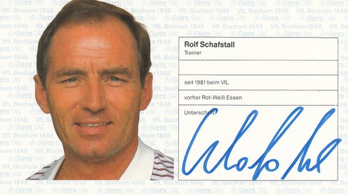 Rolf schafstall vfl bochum - rolf,