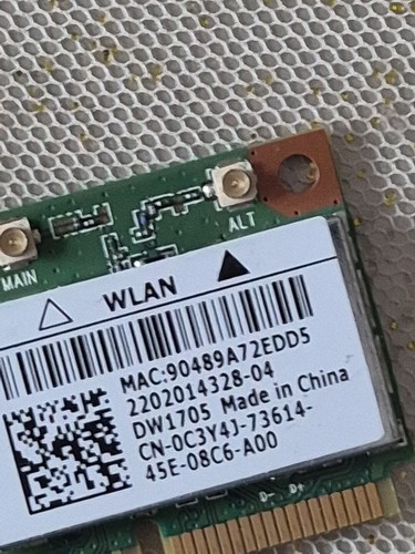 Dw1705 atheros qcwb335 - +,