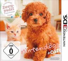 Nintendo 3DS NINTENDOGS 3D ZWERGPUDEL + KATZEN FREUNDE DEUTSCH