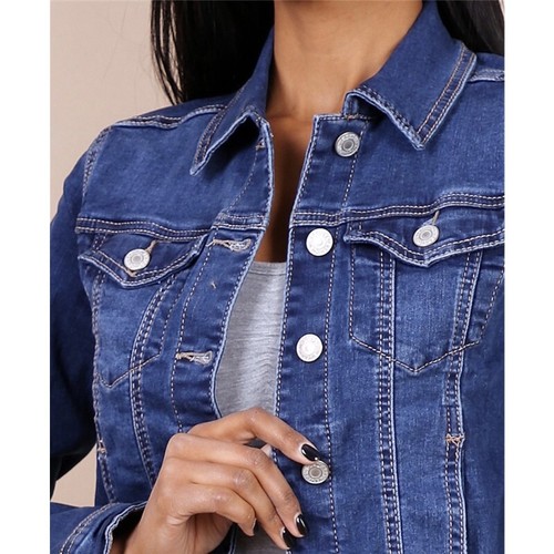 Damen jeansjacke tailliert - jeansjacke,