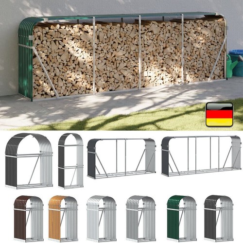 Metall brennholzunterstand - metall,