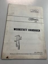 Werkstatt Handbuch Moto Guzzi